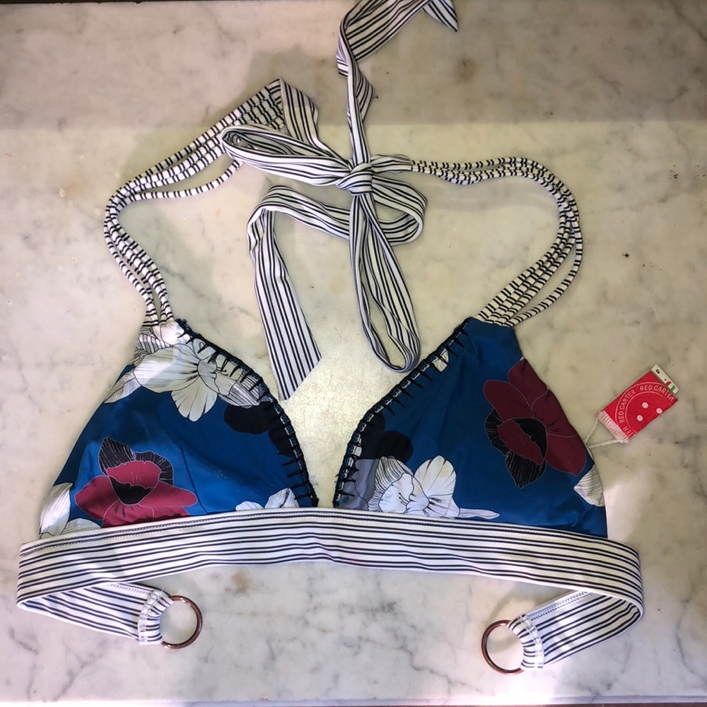 Red carter bikini